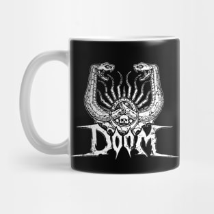 Symbol of Doom (Black Print) Mug